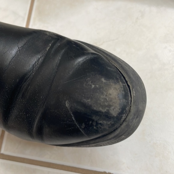 Chunky black Zara booties with pointed toe - Picture 11 of 14